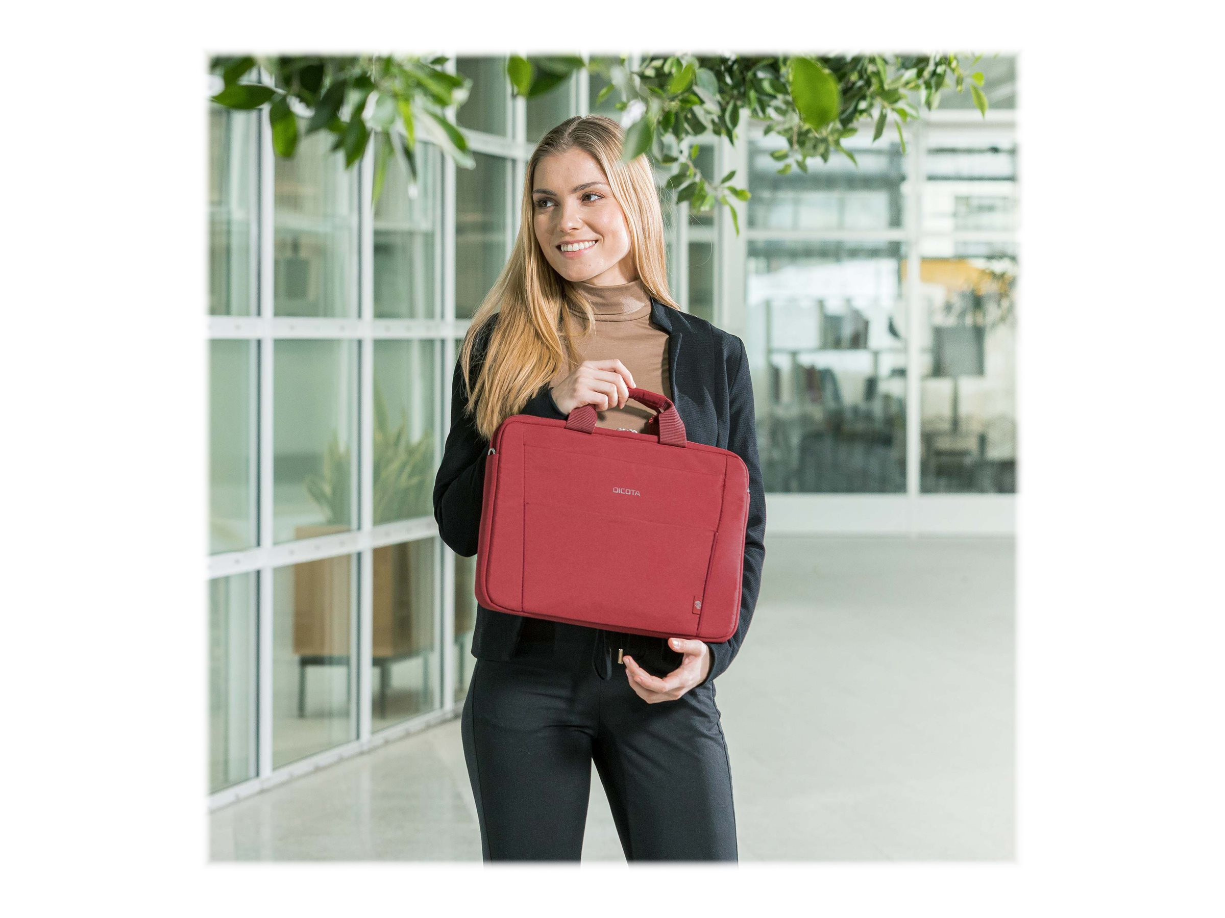 DICOTA Eco Slim Case BASE 13-14.1i Red