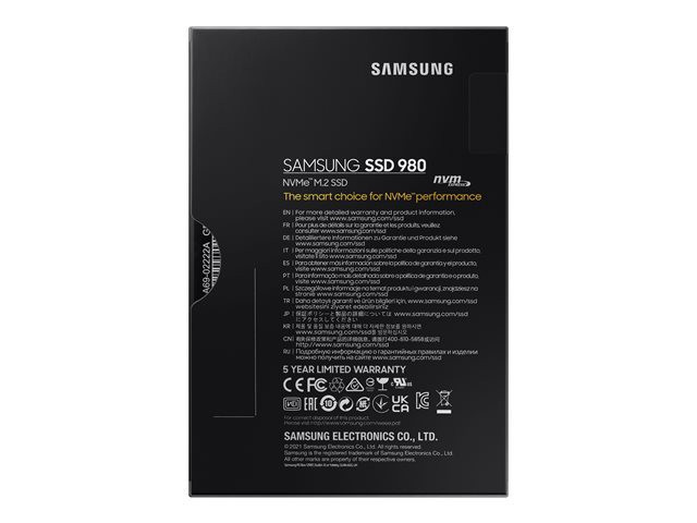 SAMSUNG 980 SSD 1TB M.2 NVMe PCIe