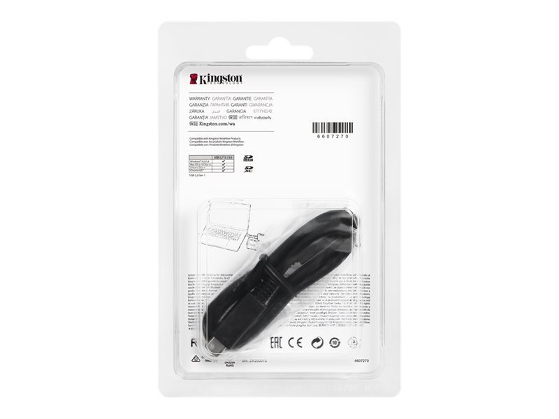 KINGSTON USB3.2 Gen1 SDHC Card Reader