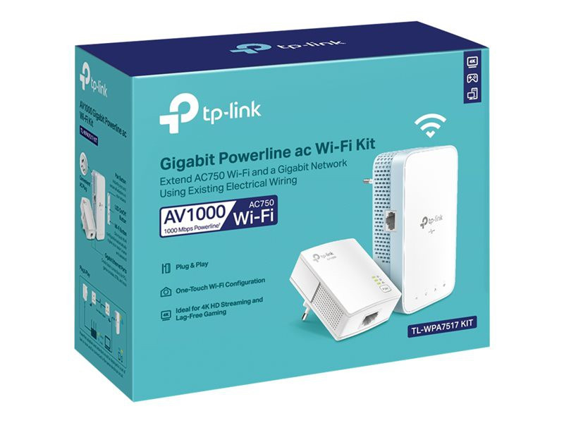 TP-LINK AV1000 Gigabit Powerline AC WiFi