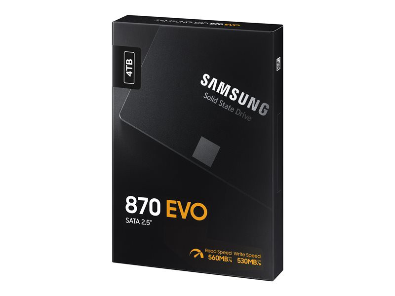SAMSUNG 870 EVO 4TB SATA3 2.5inch SSD