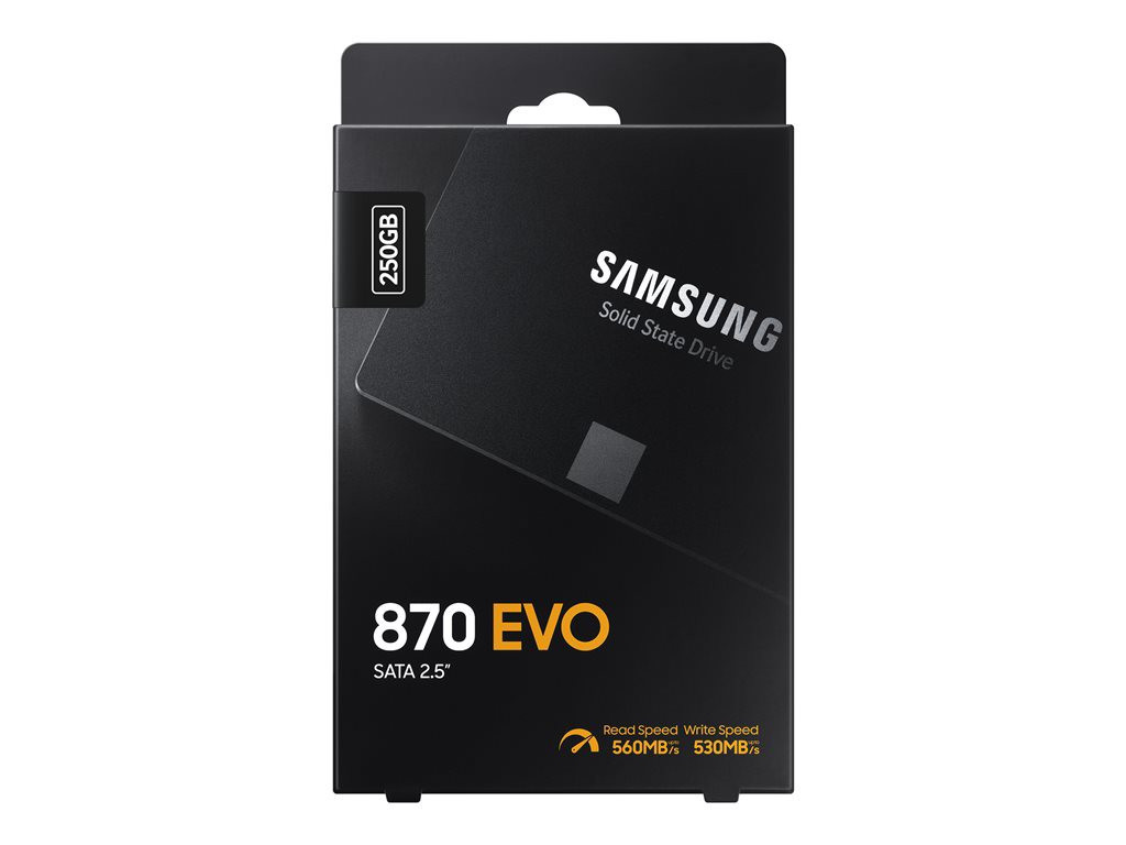 SAMSUNG 870 EVO 250GB SATA3 2.5inch SSD