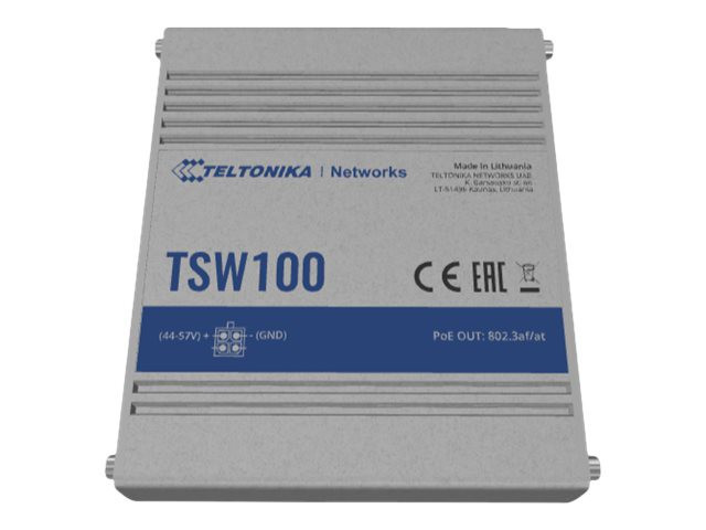 TELTONIKA TSW100 Industrial PoE/Switch
