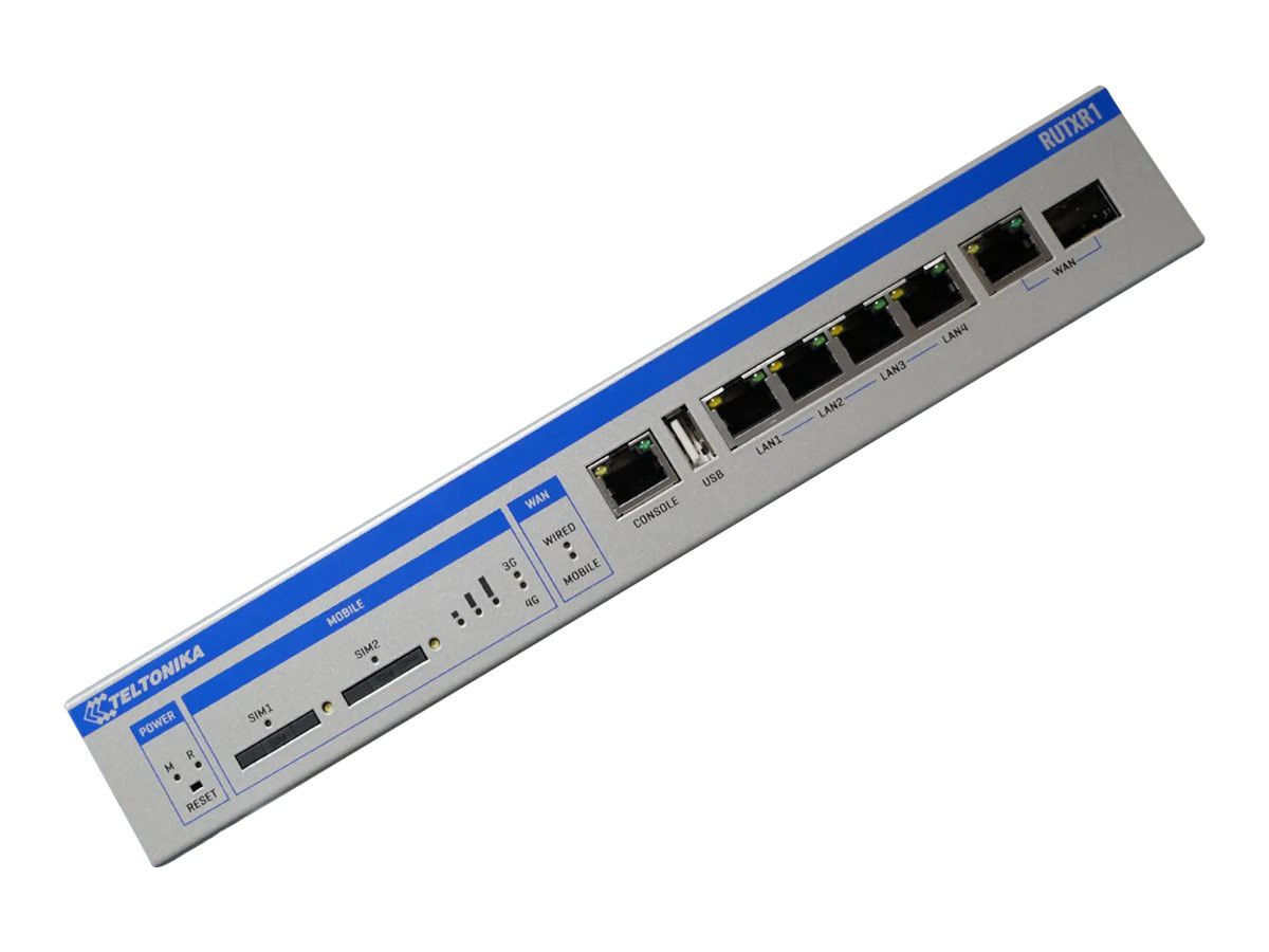 TELTONIKA RUTXR1 SFP/LTE Router