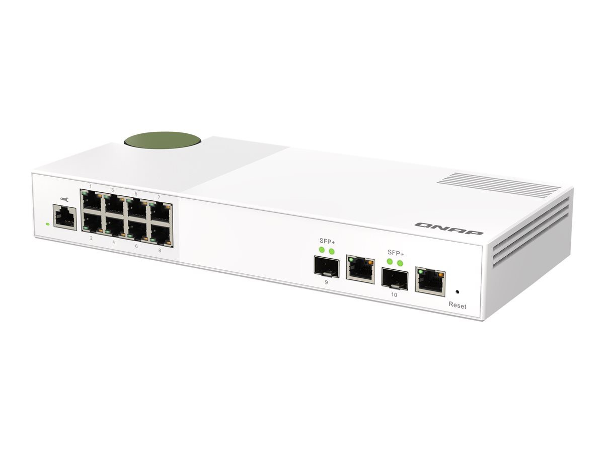 QNAP QSW-M2108-2C 8 port 2.5Gbps 2 port