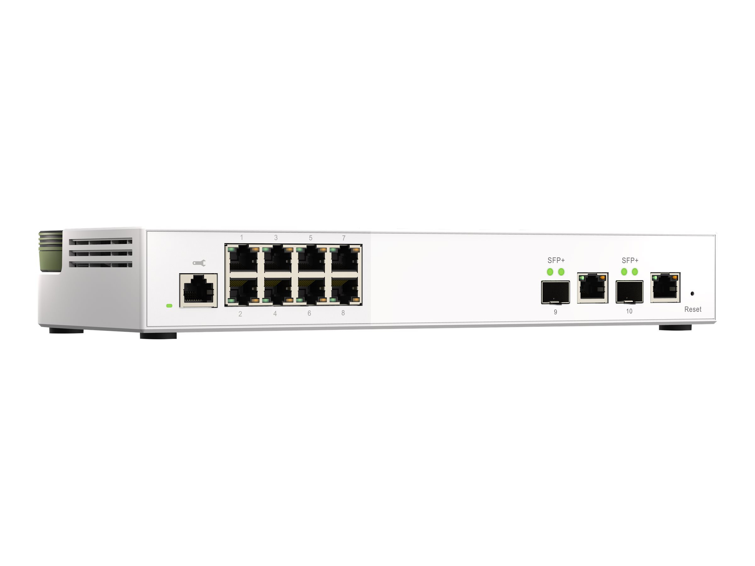 QNAP QSW-M2108-2C 8 port 2.5Gbps 2 port