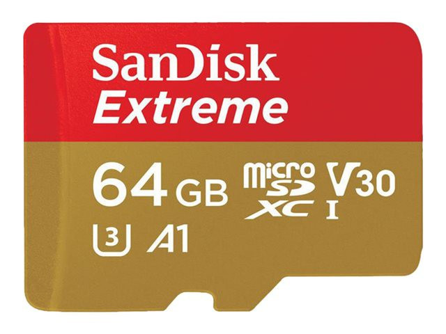 BildeSANDISK Extreme microSDXC 64GB + SD Adp