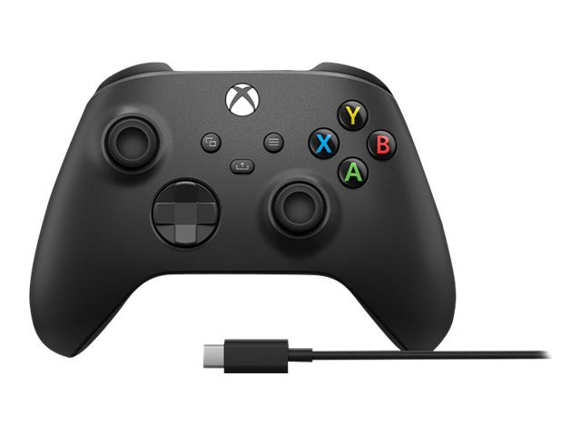 MS Xbox Controller with USB cable to PC
