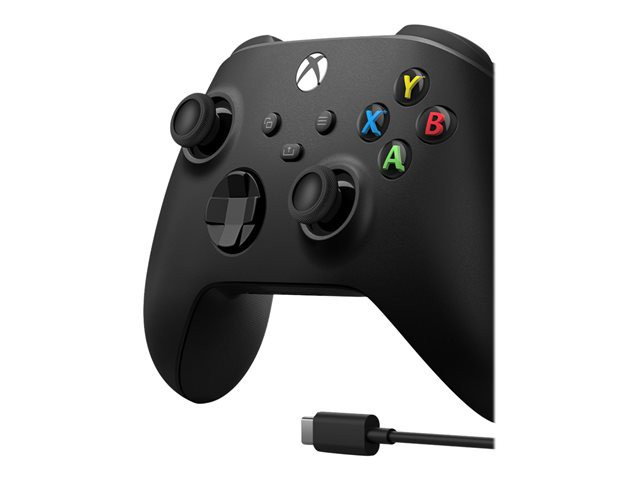 MS Xbox Controller with USB cable to PC