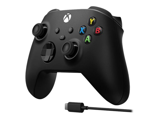 MS Xbox Controller with USB cable to PC