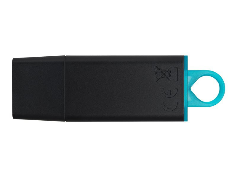 BildeKINGSTON 64GB USB3.2 Gen 1 DT Bk+Teal