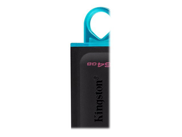 KINGSTON 64GB USB3.2 Gen 1 DT Bk+Teal