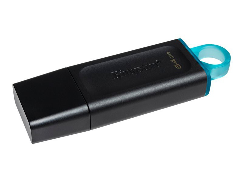 KINGSTON 64GB USB3.2 Gen 1 DT Bk+Teal