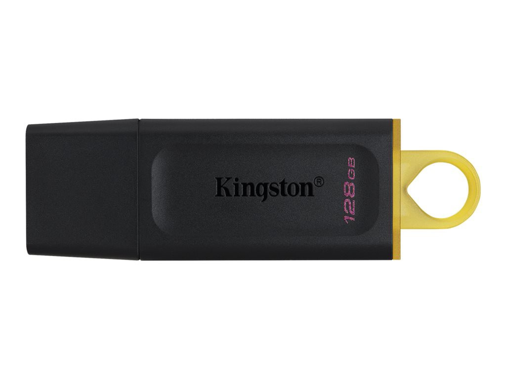 KINGSTON 128GB USB3.2 Gen1 DT Bk+Yellow