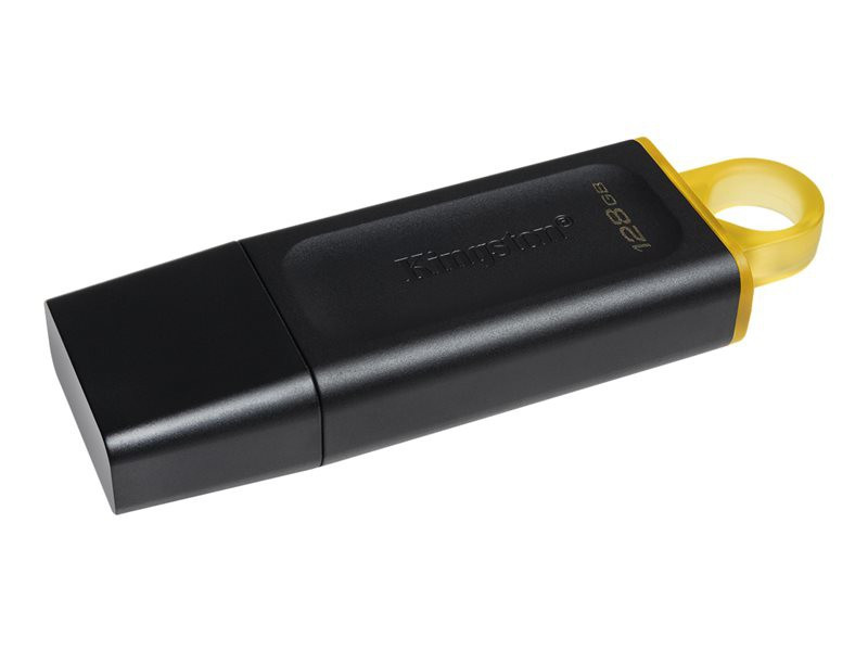 KINGSTON 128GB USB3.2 Gen1 DT Bk+Yellow