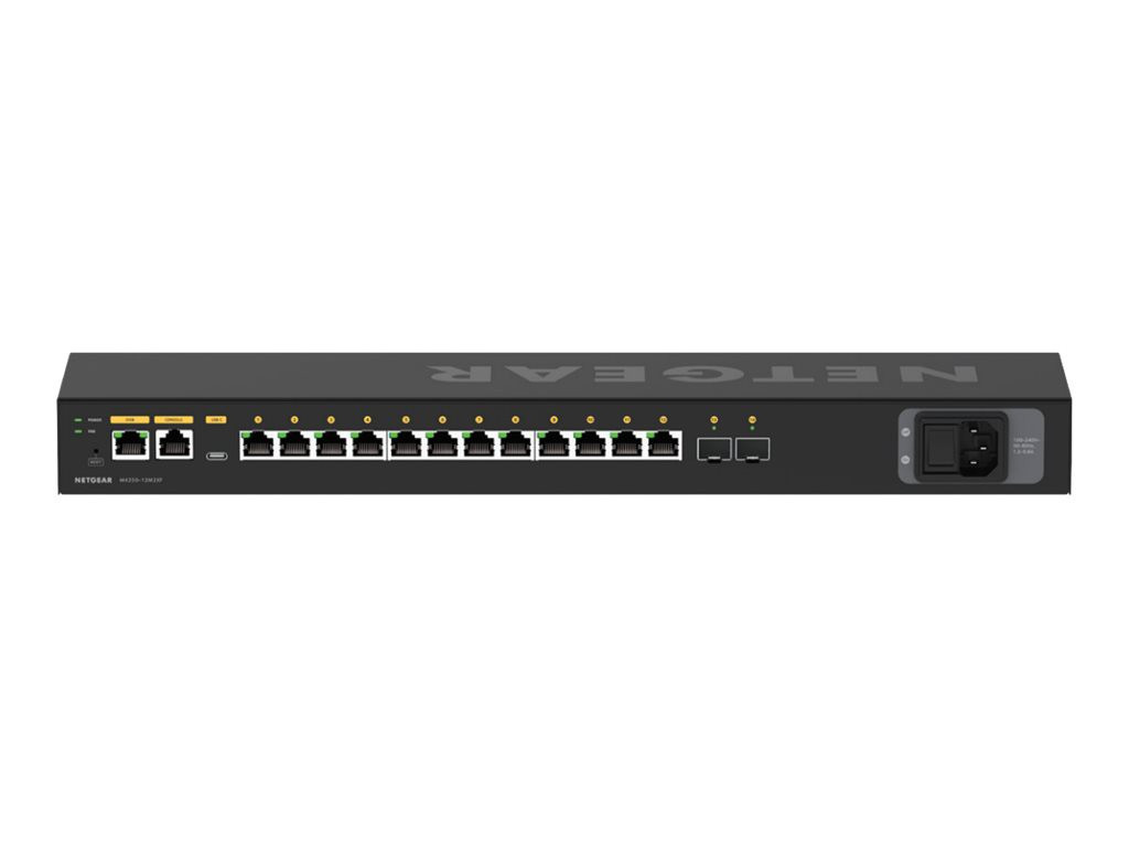 NETGEAR 14-Port AV Line M4250-12M2XF