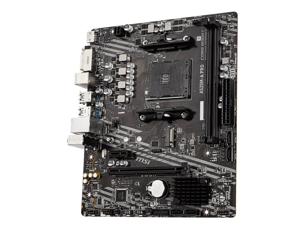 MSI A520M-A PRO AM4 M-ATX MB