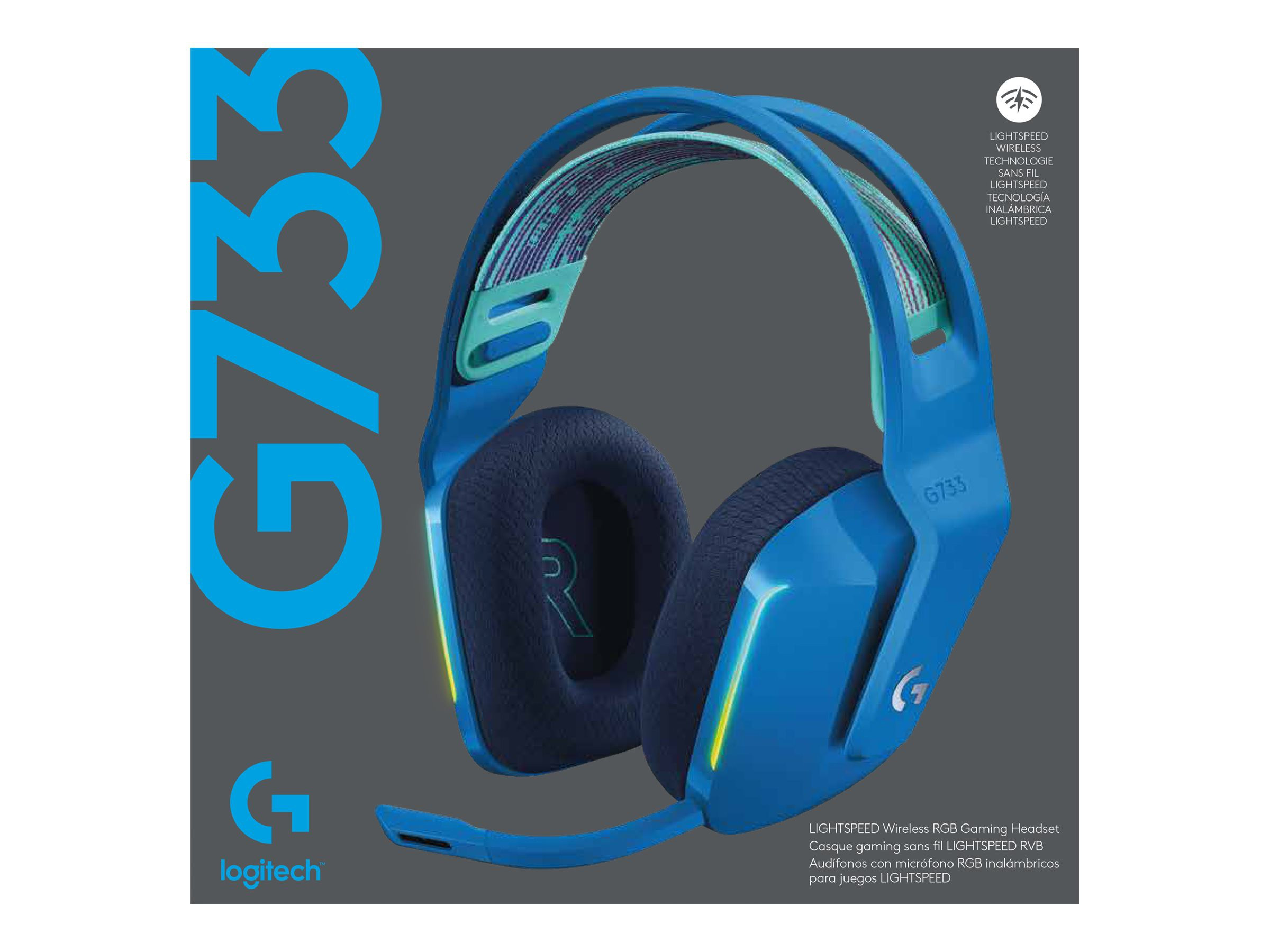 LOGI G733 LIGHTSPEED Headset blue
