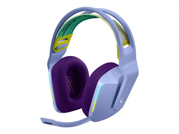 LOGI G733 LIGHTSPEED Headset LILAC