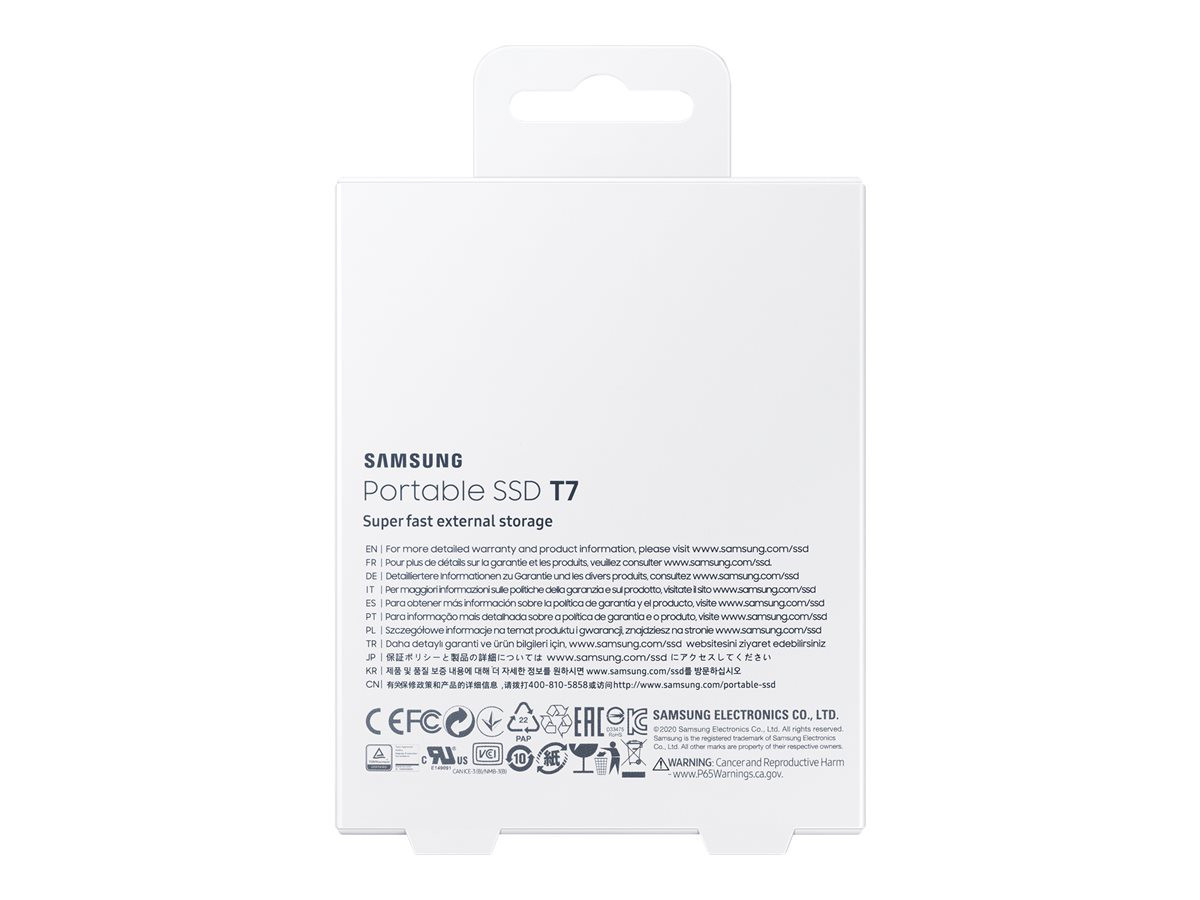 SAMSUNG Portable SSD T7 2TB blue