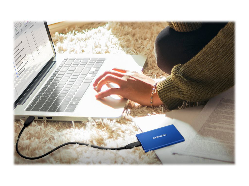 SAMSUNG Portable SSD T7 1TB blue