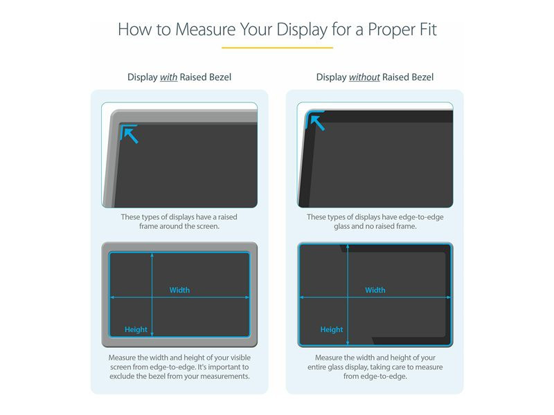 STARTECH 21.5i Monitor Privacy Screen
