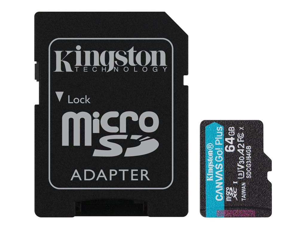 BildeKINGSTON 64GB microSDXC Canvas Go Plus 1