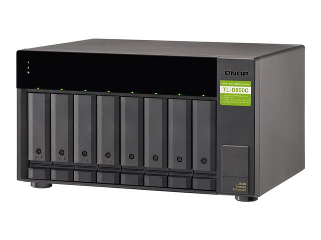 BildeQNAP TL-D800C 8-bay desktop exp. Unit