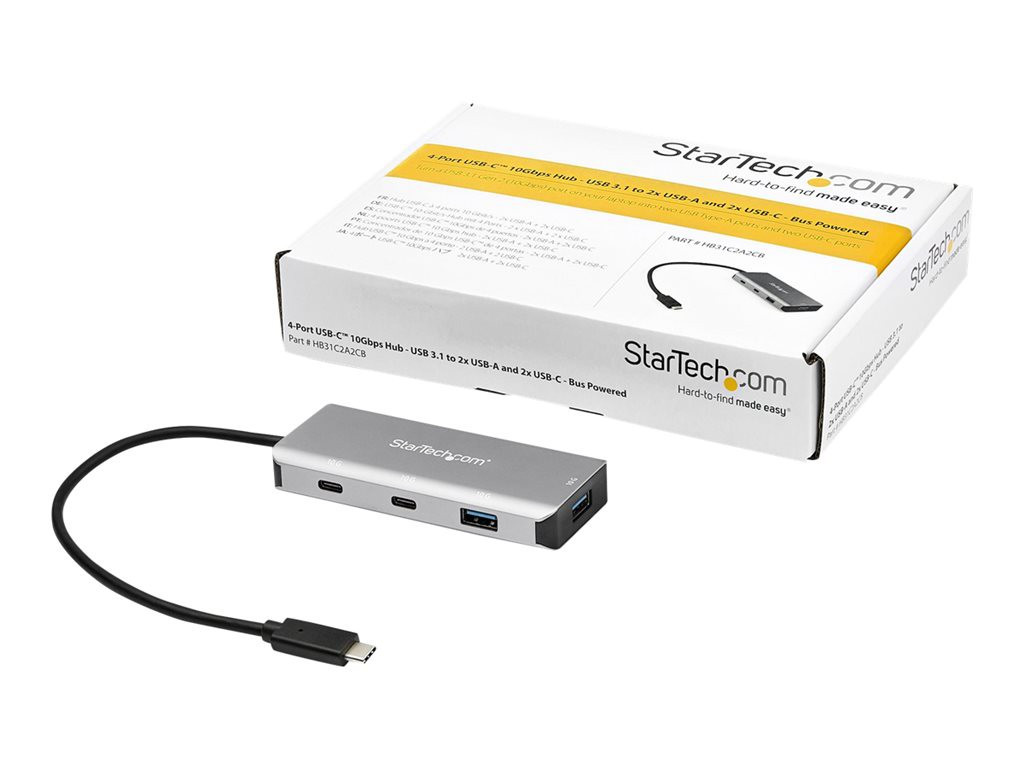 STARTECH 4-Port USB-C Hub 10Gbps