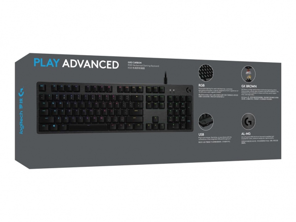 LOGI G512 Carbon GX Brown CARBON (PAN)