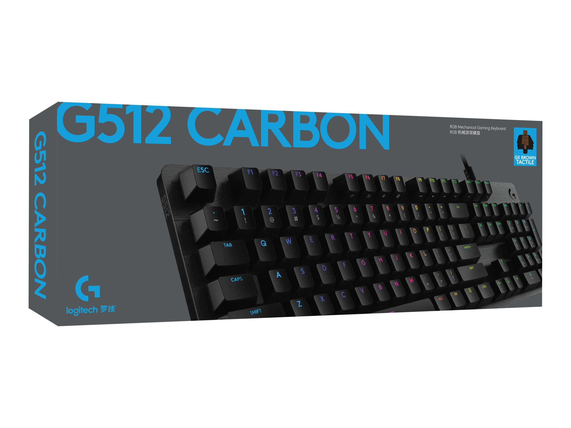 LOGI G512 Carbon GX Brown CARBON (PAN)