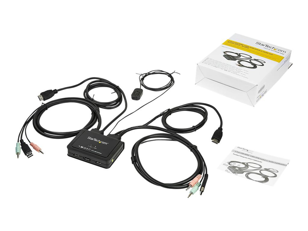 BildeSTARTECH 2 Port HDMI KVM Switch - 4K60