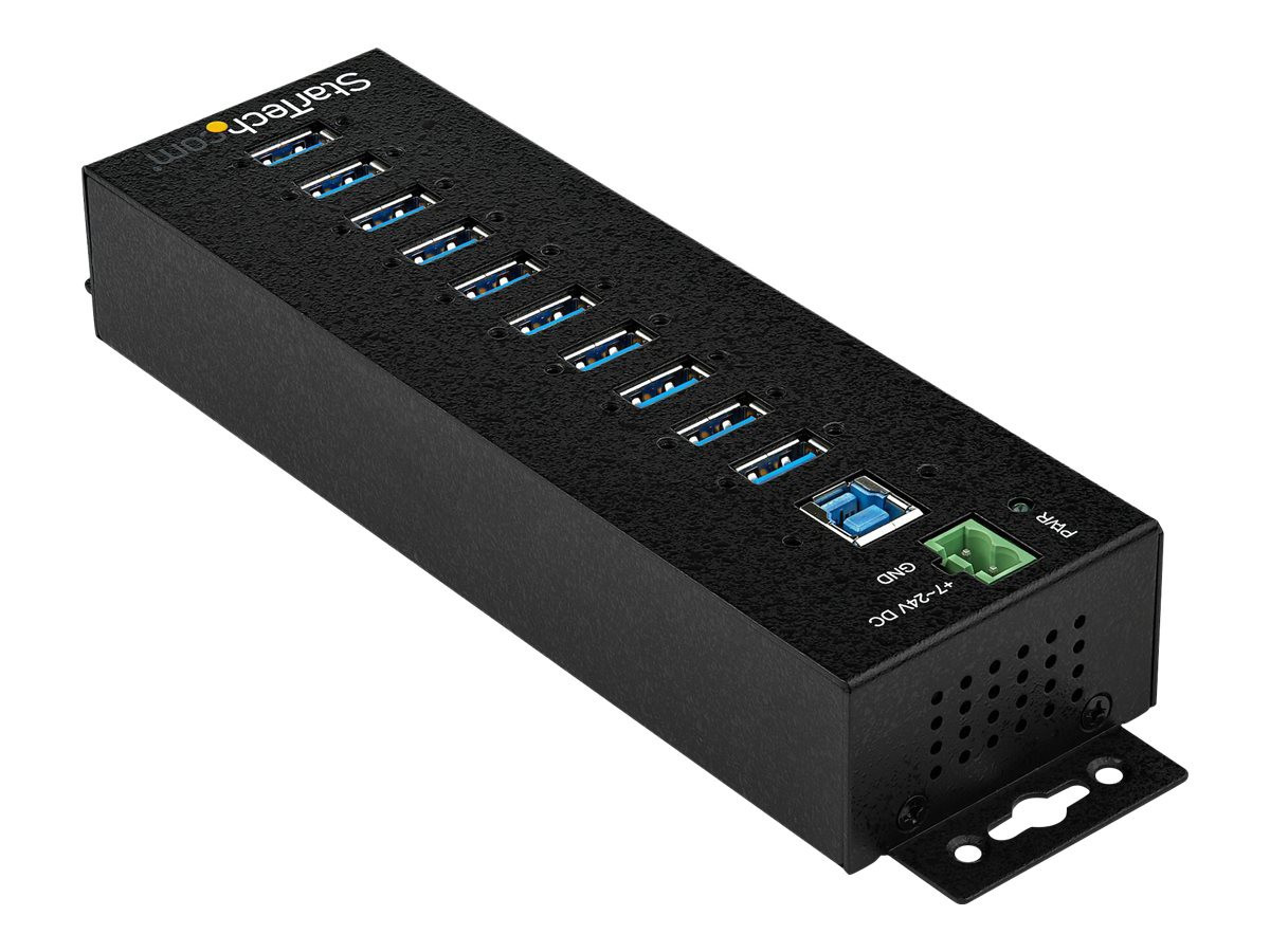 STARTECH 10Pt Ind. USB3 Hub