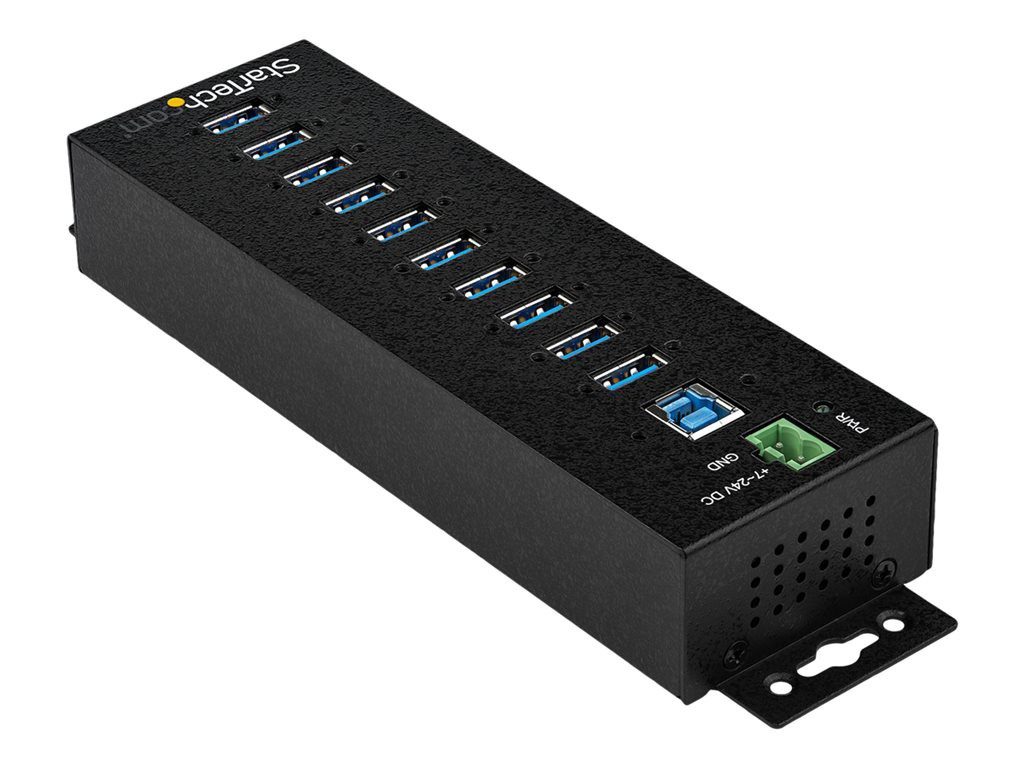 STARTECH 10Pt Ind. USB3 Hub