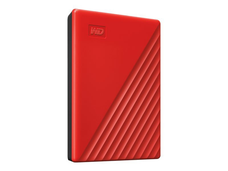 WD My Passport 2TB portable HDD Red