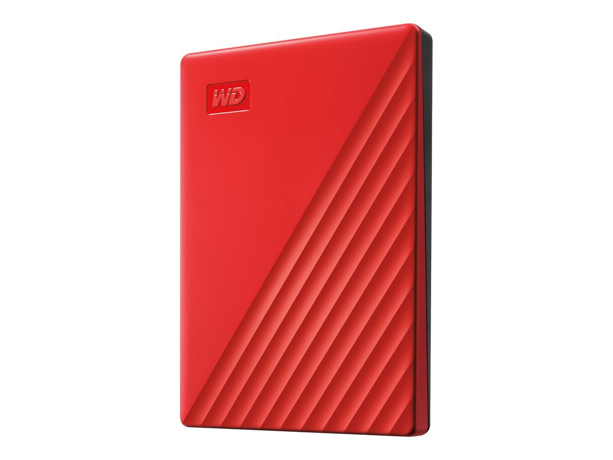 WD My Passport 2TB portable HDD Red