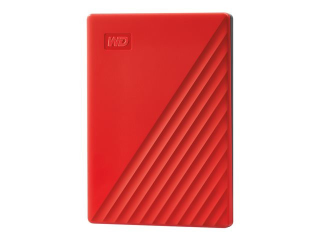 WD My Passport 2TB portable HDD Red