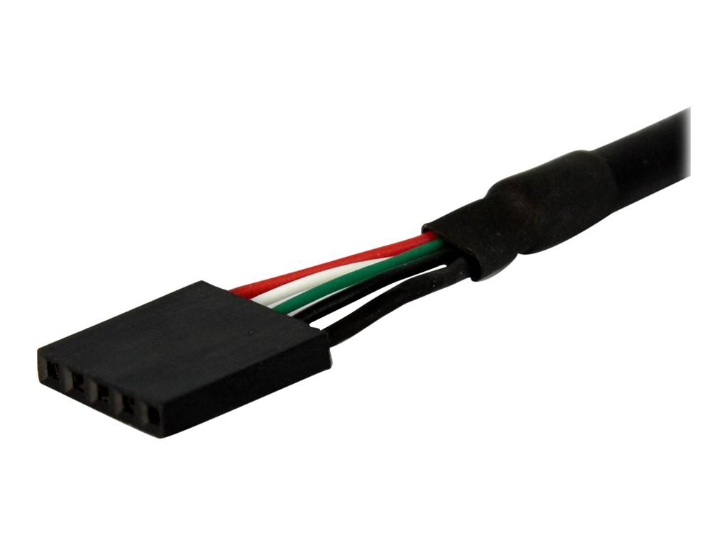 STARTECH 1ft Panel Mount USB Cable USB A