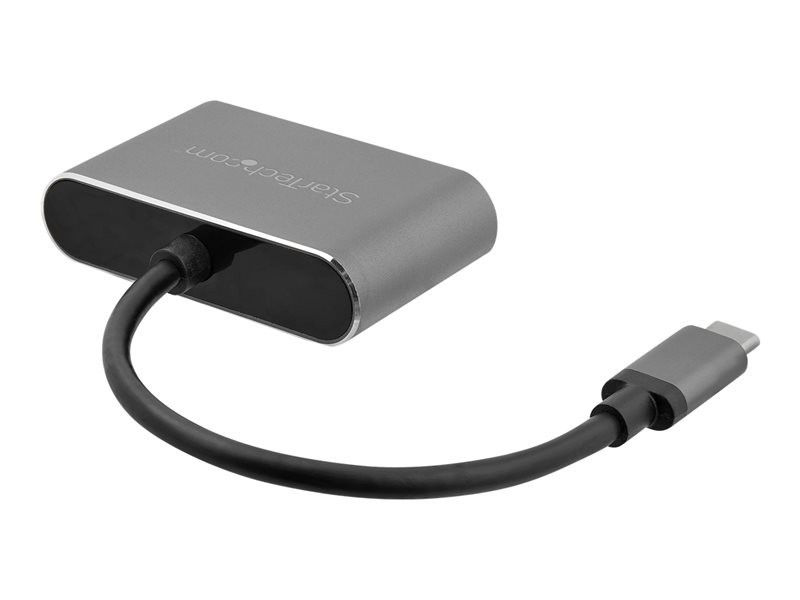 STARTECH USB-C to VGA HDMI Adapter 2in1