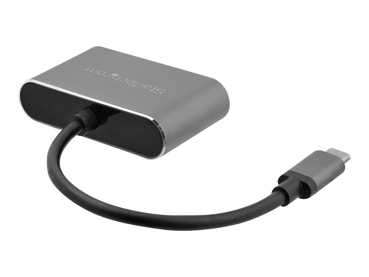 STARTECH USB-C to VGA HDMI Adapter 2in1