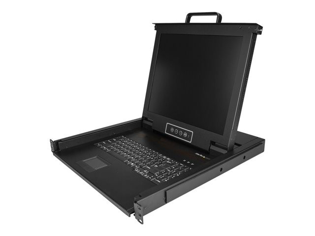 STARTECH 1U single server KVM console