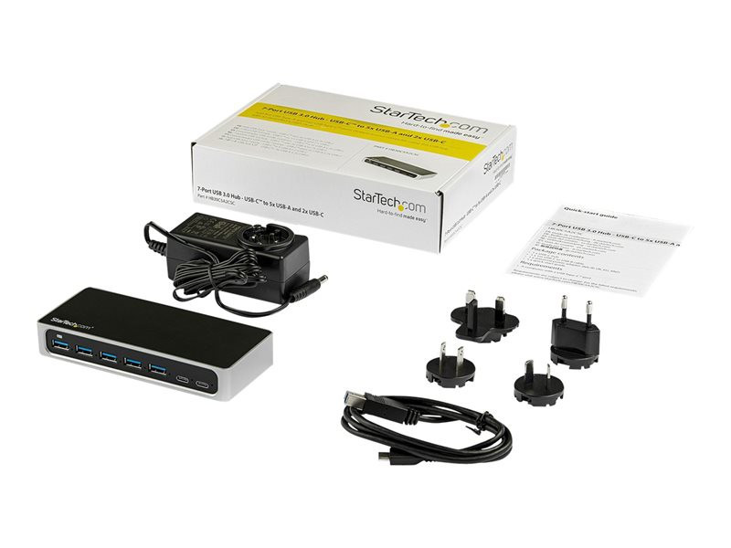 STARTECH 7-Port USB-C Hub USB-C to USB-A