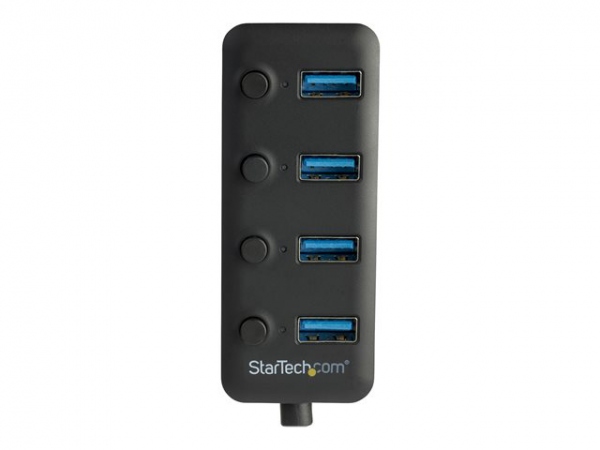 STARTECH 4-Port USB 3.0 Hub with On/Off