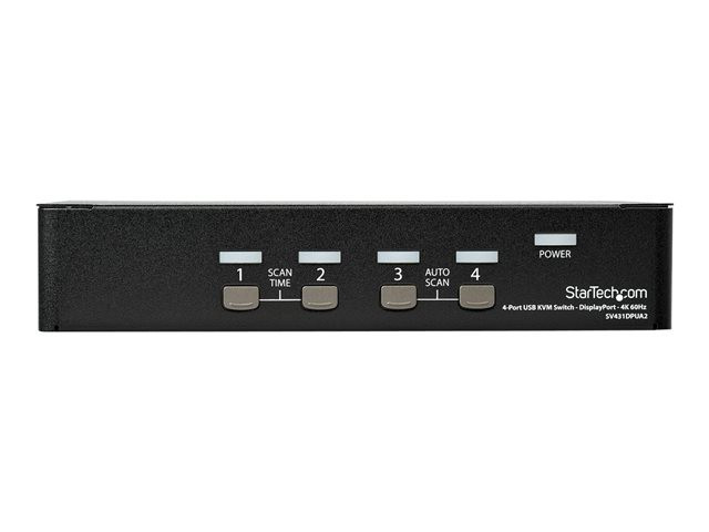 BildeSTARTECH 4 Port DisplayPort KVM Switch