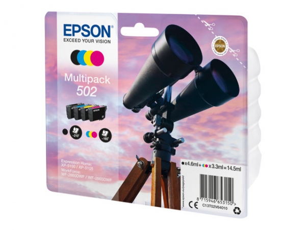 EPSON Multipack 4-colours 502 Ink SEC