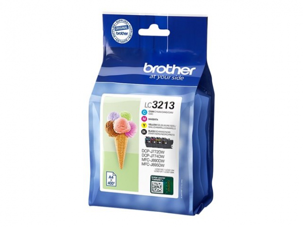 BROTHER Ink LC3213VALDR LC-3213 Multipack