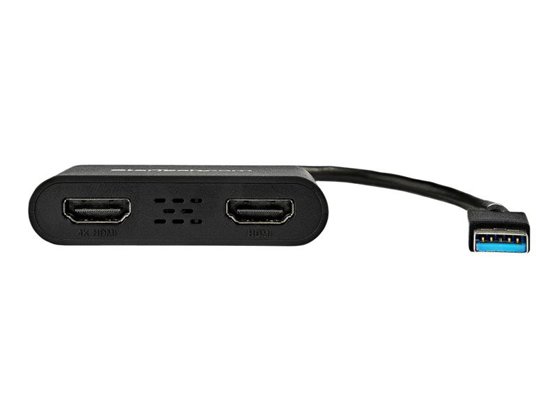 STARTECH USB to Dual HDMI Adapter - 4K