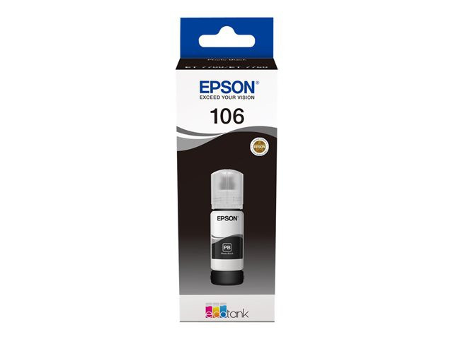 EPSON Ink C13T00R140 106 Black Ecotank