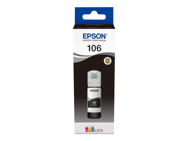 EPSON Ink C13T00R140 106 Black Ecotank