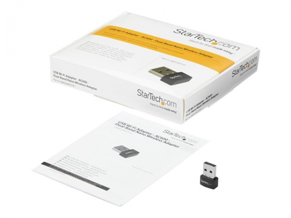 STARTECH USB WiFi Adapter - AC600